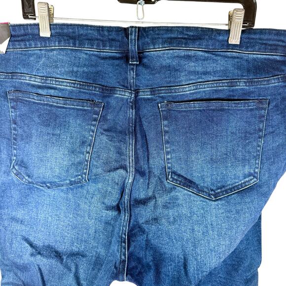 Hot Topic HTDenim NWT Women's 26 Indigo Low-Rise Skinny Jeans Stretch Denim - Picture 8 of 9